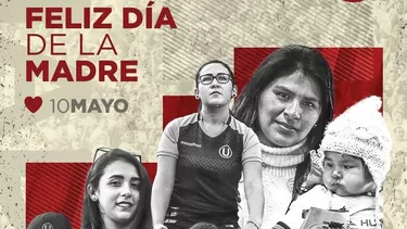 El cuadro crema saludó a todas las madres en su día. | Foto: Universitario