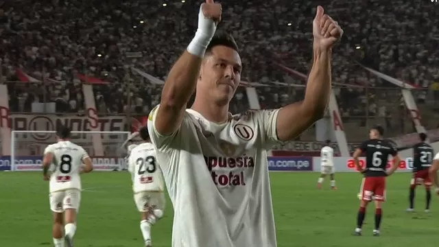 Diego Churín se sumó a la goleada y puso el 6-0 de la 'U' / Captura: GOLPERU