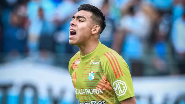 Diego Enríquez fue el arquero titular de Sporting Cristal en la temporada 2024 / X