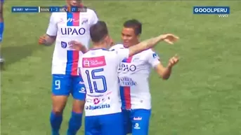 Diego Guastavino anotó un golazo olímpico con Mannucci ante Vallejo