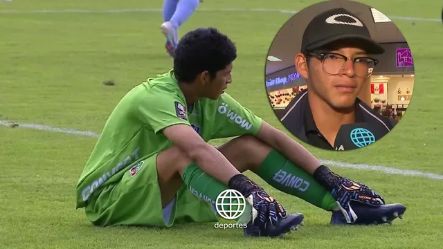 Diego López, arquero de Unión Comercio, conversó con América Deportes tras los 12  goles que recibió en su debut en primera. | Video: Canal N.