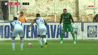 Diego Penny atajó penal en el Alianza Atlético vs. Deportivo Garcilaso