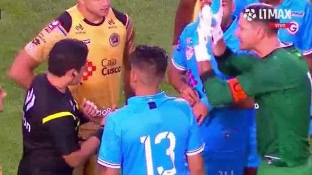 Diego Penny expulsado por esta razón en el Cusco FC vs. Garcilaso