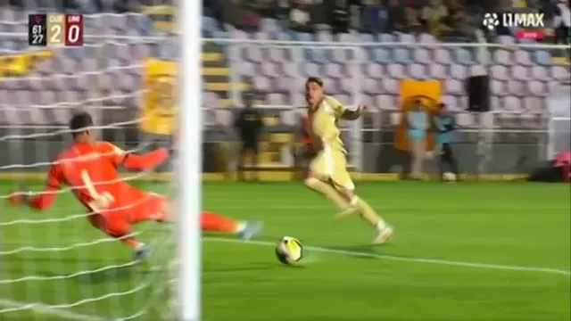 Doblete de Facundo Callejo para el 2-0 de Cusco sobre Universitario por la fecha 11 de la Liga1 Te Apuesto. | Video: L1 MAX