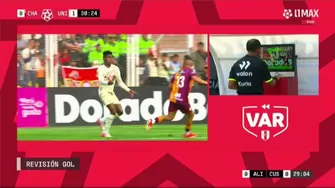 Una mano de Portocarrero terminó invalidando el gol de Edison Flores a los 30 minutos del primer tiempo en Andahuaylas. | Video: L1 Max.