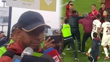 Edison Flores: &quot;Esto es fútbol, nosotros no vamos a llorar&quot;. | Composición AD