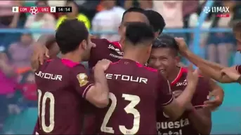 Edison Flores marcó el 2-0 para la 'U' en Cajabamba