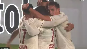 Edison Flores sacó zurdazo y colocó el 2-0 de Universitario ante Mannucci