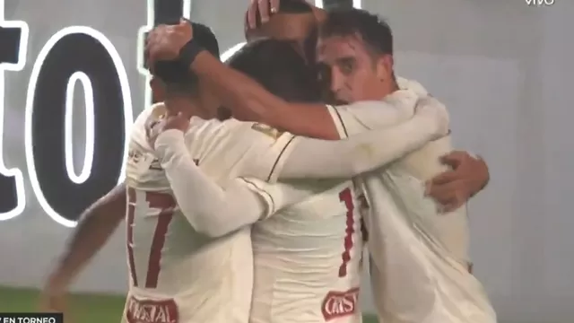 Edison Flores sacó zurdazo y amplió ventaja de  Universitario ante Mannucci / Foto: Universitario / Video: GOLPERU