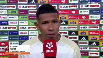 Edison Flores tras triunfo de Universitario: "Cada uno se compromete para entrenar bien"