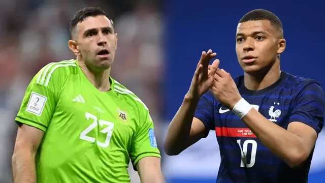 'Dibu' Martínez le dio categórica respuesta a Kylian Mbappé por menospreciar el Mundial / Foto: Composición AD