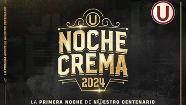 Noche Crema 2024 de Universitario. | Fuente: @universitario