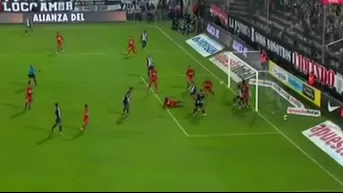 Noriega quedó solo y falló el 1-0 de Alianza Lima ante Huancayo