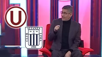 Erick Osores respaldó postura de Universitario para el clásico