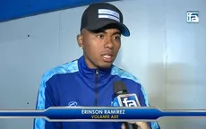 Erinson Ramírez sobre golpe de Andy Polo: "Me mete un cachetadón" - Noticias de erinson ramírez