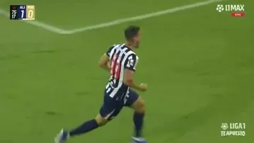 Para eso lo trajeron: GOLAZO de Girotti para Alianza 2-0 Moquegua