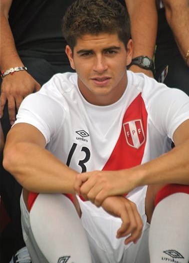 Diego Zurek cuando integraba la selección peruana Sub-20.