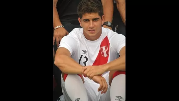 Diego Zurek cuando integraba la selección peruana Sub-20.