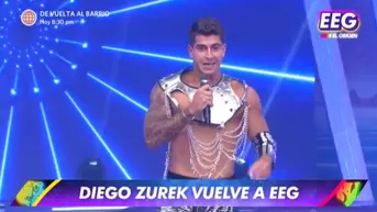 Esto es Guerra: Exfutbolista Diego Zurek volvió al programa de competencia