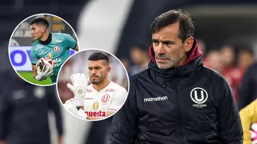 Fabián Bustos determinó entre Diego Romero y Miguel Vargas para el once de Universitario vs Melgar / Fuente: X Universitario Fabián Bustos determinó entre Diego Romero y Miguel Vargas para el once de Universitario vs Melgar / Fuente: X Universitario