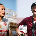 Fabián Bustos tomó medida con Bryan Reyna a poco del Universitario vs Melgar Fabián Bustos tomó medida con Bryan Reyna a poco del Universitario vs Melgar