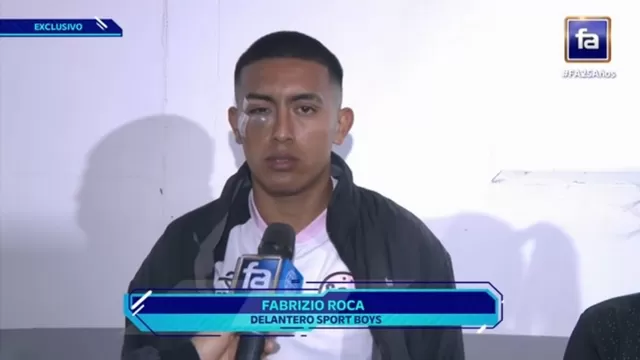 Fabrizio Roca, delantero del Sport Boys. | Video: Fútbol en América