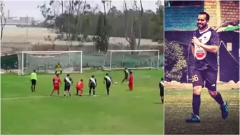 Facebook: Junior Silva y el desastroso penal que pateó en partido de Once Machos FC