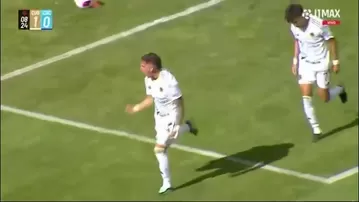 Facundo Callejo anotó de cabeza el 1-0 de Cusco FC sobre Sporting Cristal