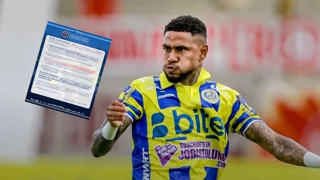 FC Cajamarca emitió contundente comunicado y lanzó advertencia a Arley Rodríguez por sus declaraciones / Fuente: X Liga 1