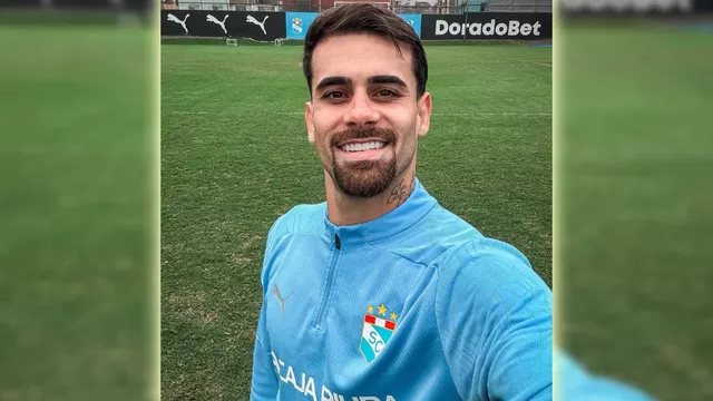 Sporting Cristal presentó a su flamante delantero Felipe Vizeu, que habló sobre Paolo y Yotún. | 