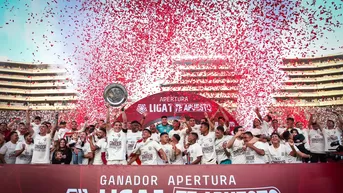 ¡Festejo crema! Así celebró Universitario de Deportes haber ganado el Torneo Apertura