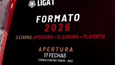 La Liga1 definió cómo se jugará el campeonato 2026, donde los cuatro primeros tendrán chances del título. | AD