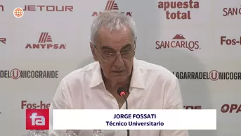 Fossati lanzó contundente sobre Churín: "No ha demostrado"