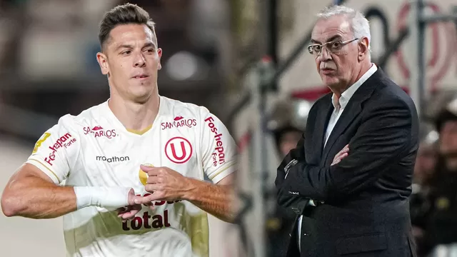 Jorge Fossati defendió a Diego Churín en Universitario y dijo que es “difícil que un compañero lo supere”. | Composición AD