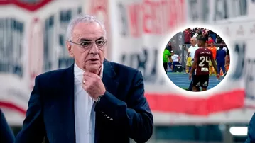 Fossati y el polémico gesto que le podría traer una dura sanción