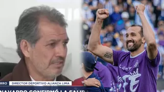 Franco Navarro dio detalles de la salida de Hernán Barcos en Alianza Lima / AD / Canal N