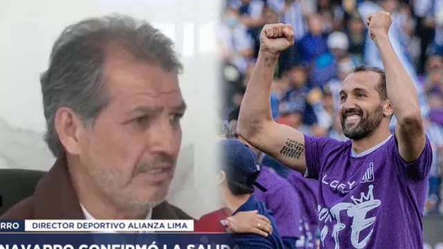 Franco Navarro dio detalles de la salida de Hernán Barcos en Alianza Lima / AD / Canal N