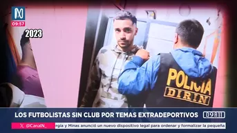 Los futbolistas peruanos sin club por temas extradeportivos