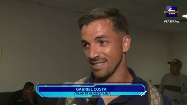 Gabriel Costa sobre jugar en Piura: &quot;Cualquier futbolista puede perder la vida&quot;