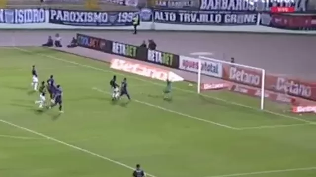 Fernando Gaibor por poco pone el primero de Alianza Lima vs Comerciantes Unidos / L1 MAX