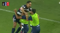 Renzo Garcés recibió un buen pase de Jairo Vélez y anotó el 3-1 de Alianza Lima sobre Melgar por Liga 1 / L1 MAX
