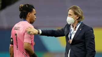 Ricardo Gareca se rindió ante Pedro Gallese tras conocer que irá al Deportivo Cali de Colombia / AD