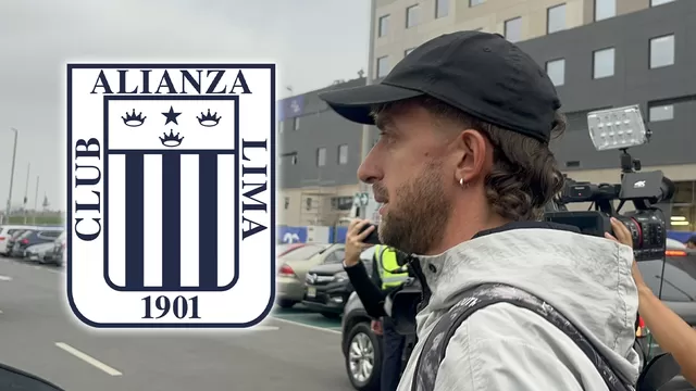 Gaspar Gentile arribó al Nuevo Aeropuerto Jorge Chávez para convertirse en jugador de Alianza Lima / Gol and Gol