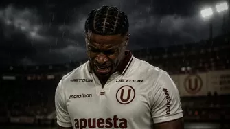 Gassama se fue de Universitario de Deportes sin haber marcado un gol. (Foto y video: Universitario de Deportes)