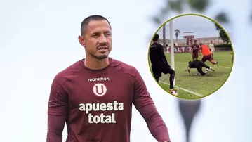 Gianluca Lapadula anotó su primer gol con camiseta de Universitario