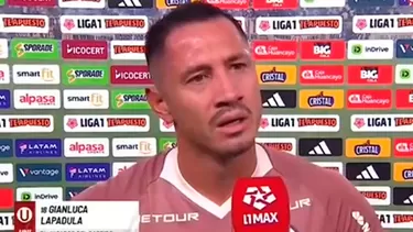 Gianluca Lapadula habló tras el triunfo de Universitario sobre Cusco FC / Foto y video: L1MAX