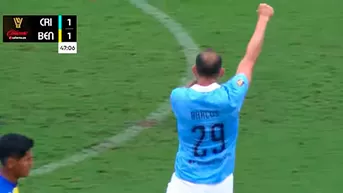 Así fue el GOLAZO de Hernán Barcos en su debut con Sporting Cristal ante Bentín Tacna Heroica