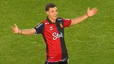 Nicolas Quagliata convirtió GOLAZO de tiro libre y puso el 1-0 de Melgar sobre Cristal / Foto y video: L1MAX