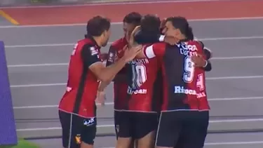 Jhonny Vidales convirtió el 2-0 de Melgar sobre Sporting Cristal / Foto y video: L1MAX