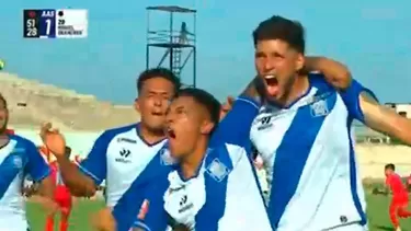 Miguel Graneros anotó el 1-0 de Alianza Atlético ante Sporting Cristal / Foto: Liga 1 MAX